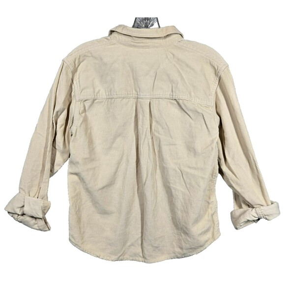 Alpine Design Cord Shirt Womens LARGE Button Up Morning Haze 00148 - Picture 2 of 6